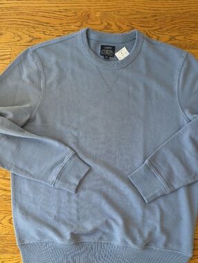 J. Crew Men’s Light Slate Blue Crewneck Sweat Shirt